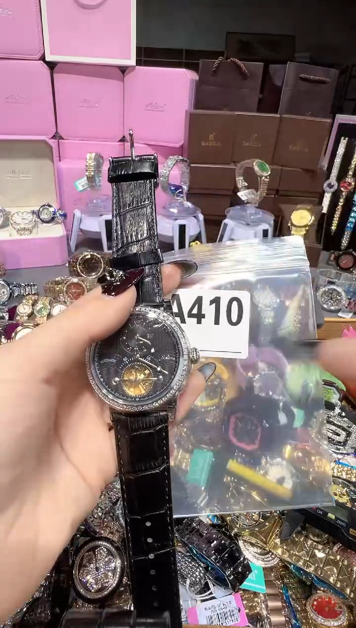 石英机芯不锈钢不锈钢直播定闪专用