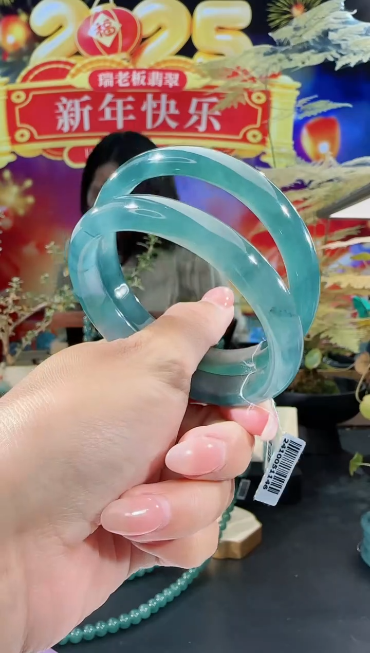 【闪购商品】定制翡翠手镯正圈未镶嵌圈口可选多样性发一