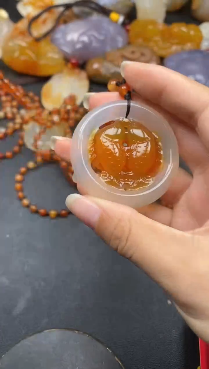 未镶嵌1玛瑙/玉髓倾**豆ll