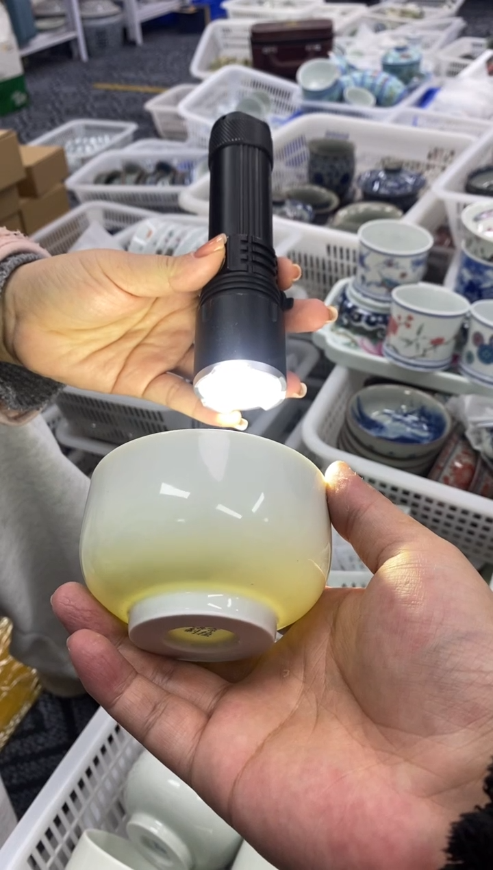 摆件陶景德陶瓷茶具容量约100