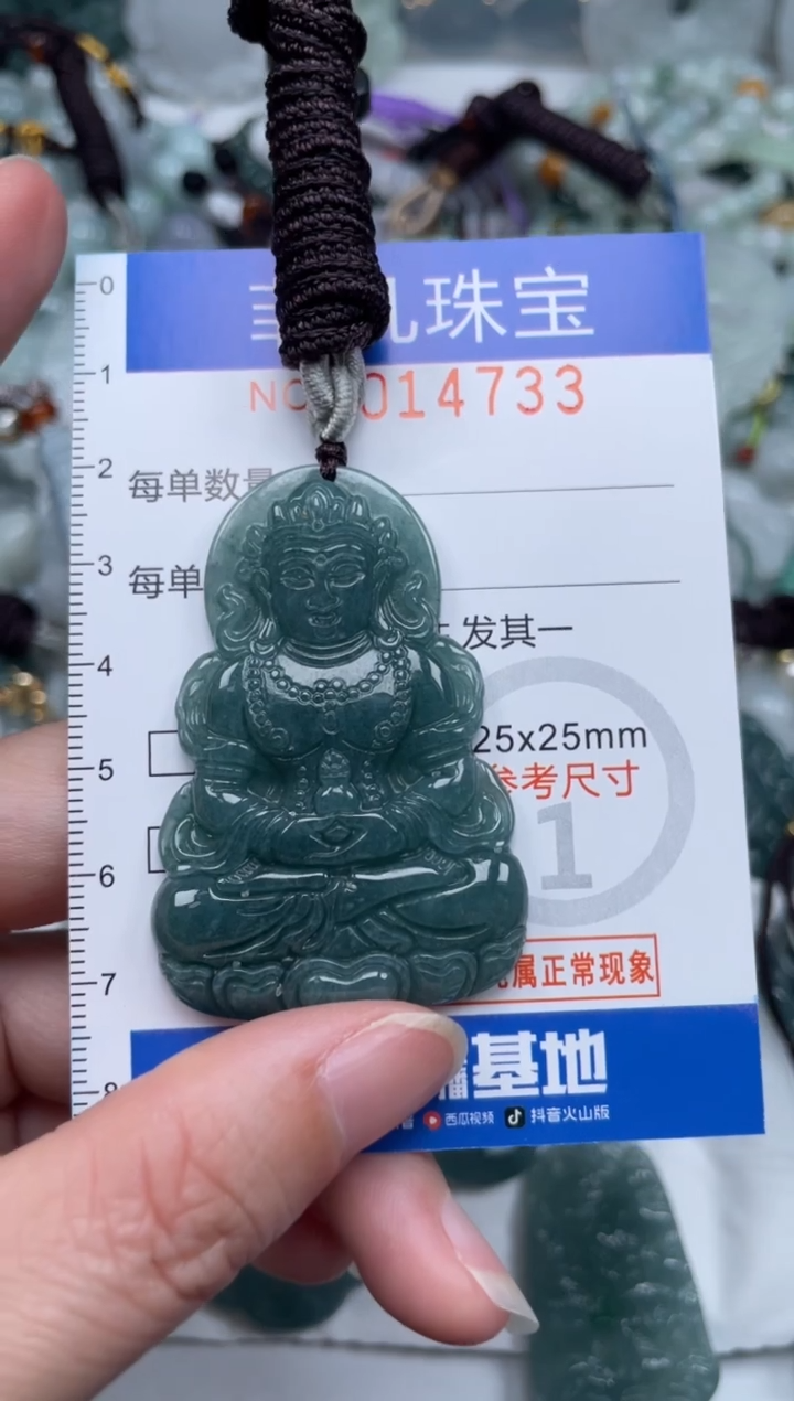 颈饰未镶嵌翡翠14733