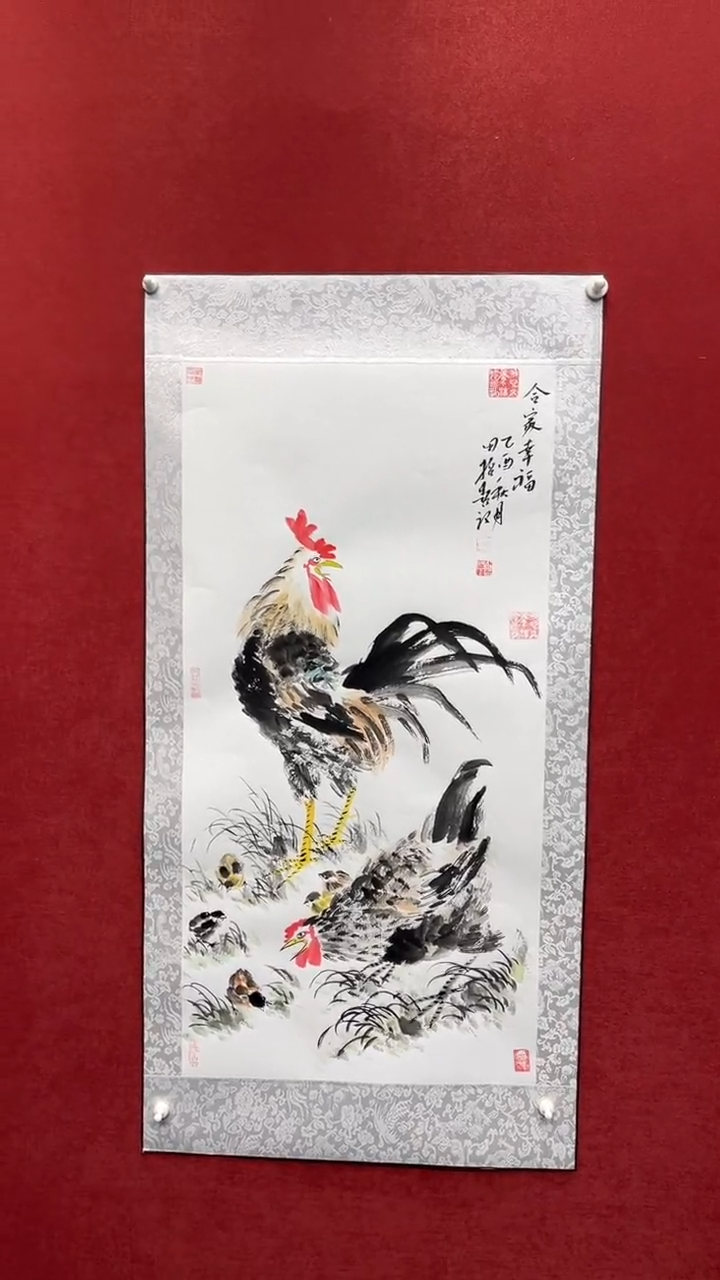 国画田哲手绘国画作品23