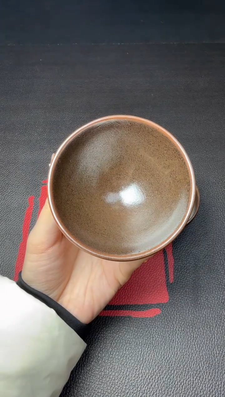 茶盏超*超熊小红柴烧盏207