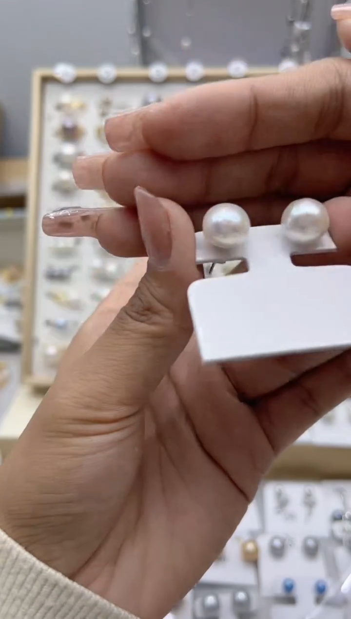 【闪购商品】淡水珍珠耳饰合金51