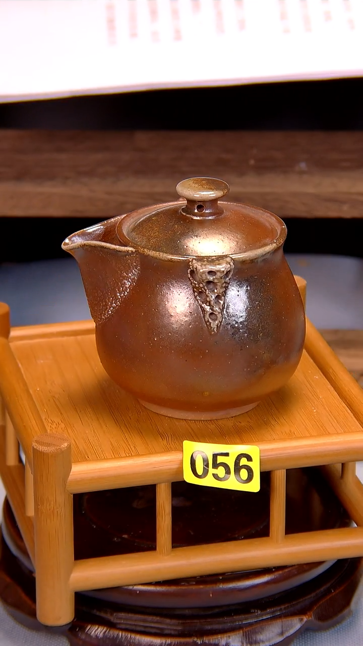 茶盏手工柴烧（壶）056