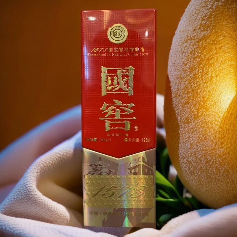 泸州老窖国窖美丽北京浓香型白酒125ML38度