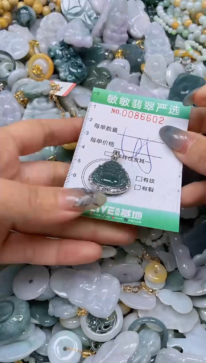 【闪购商品】翡翠颈饰未镶嵌闪购0086602