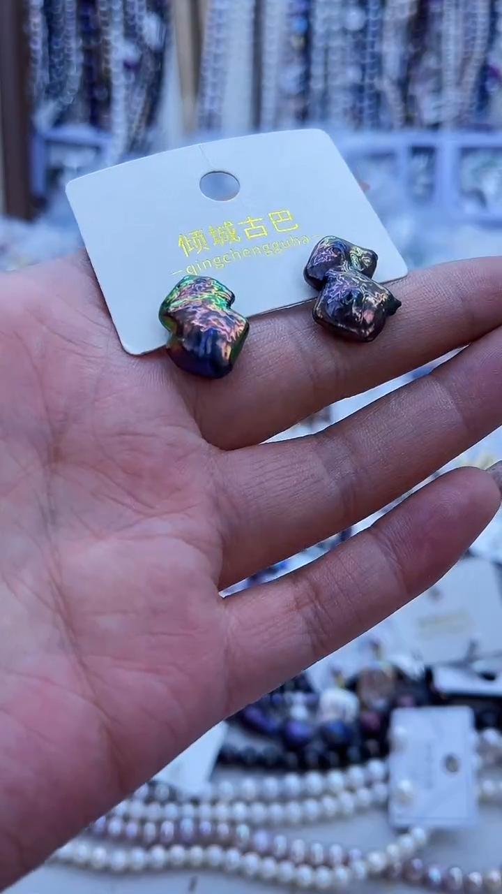 【闪购商品】淡水珍珠耳饰未镶嵌432