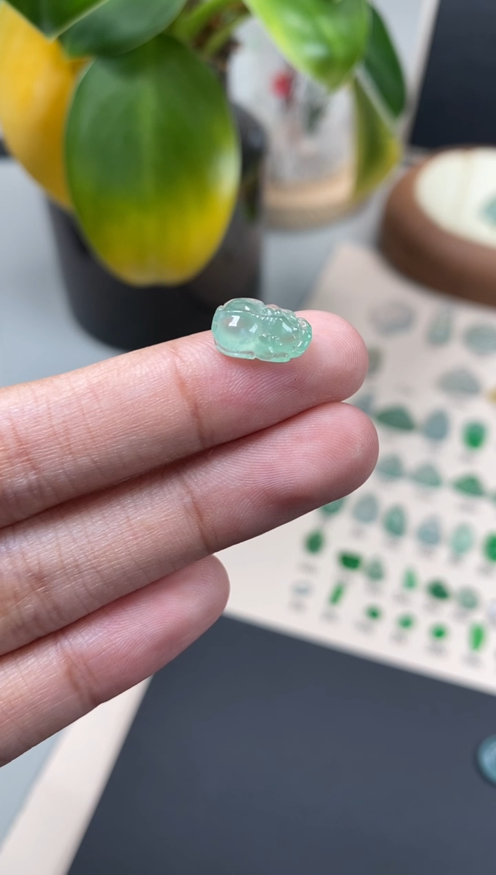 【闪购商品】翡翠颈饰未镶嵌翡翠冰晴裸石