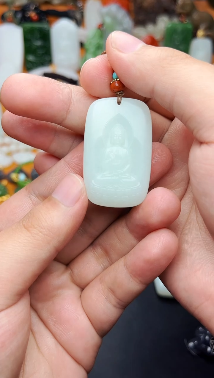 【闪购商品】和田玉颈饰未镶嵌吊坠01