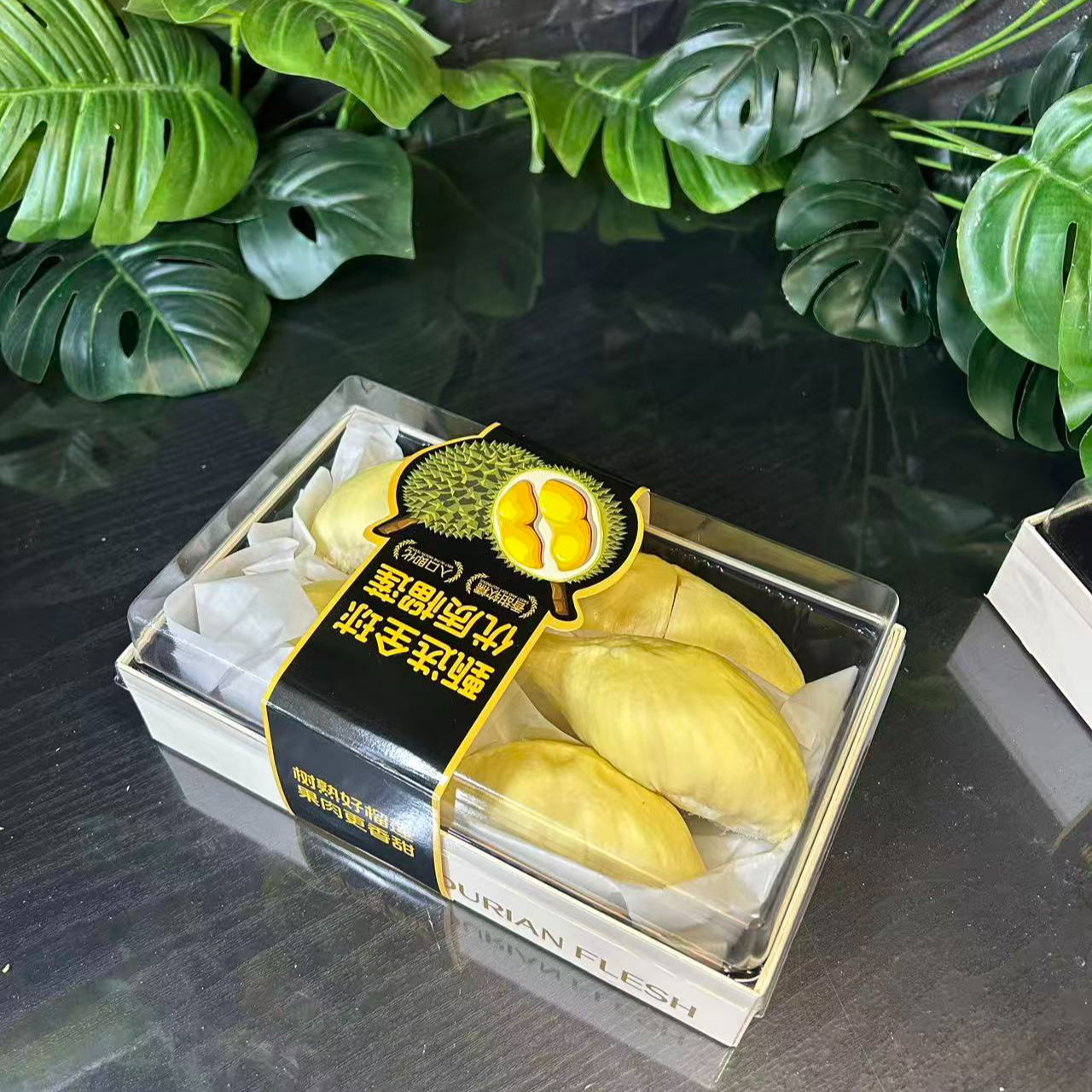 泰国空运枕新鲜榴莲（现扒榴莲肉）500g-1500g核小金枕泰国