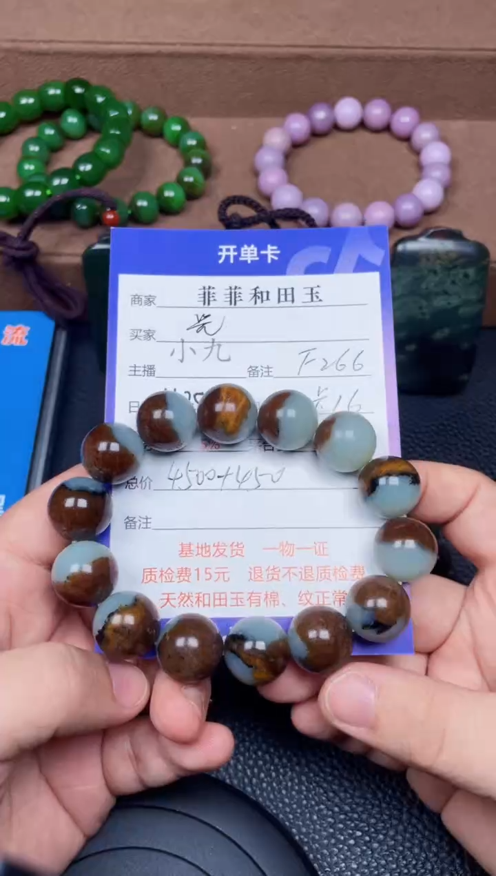 颈饰未镶嵌和田玉（****）F266