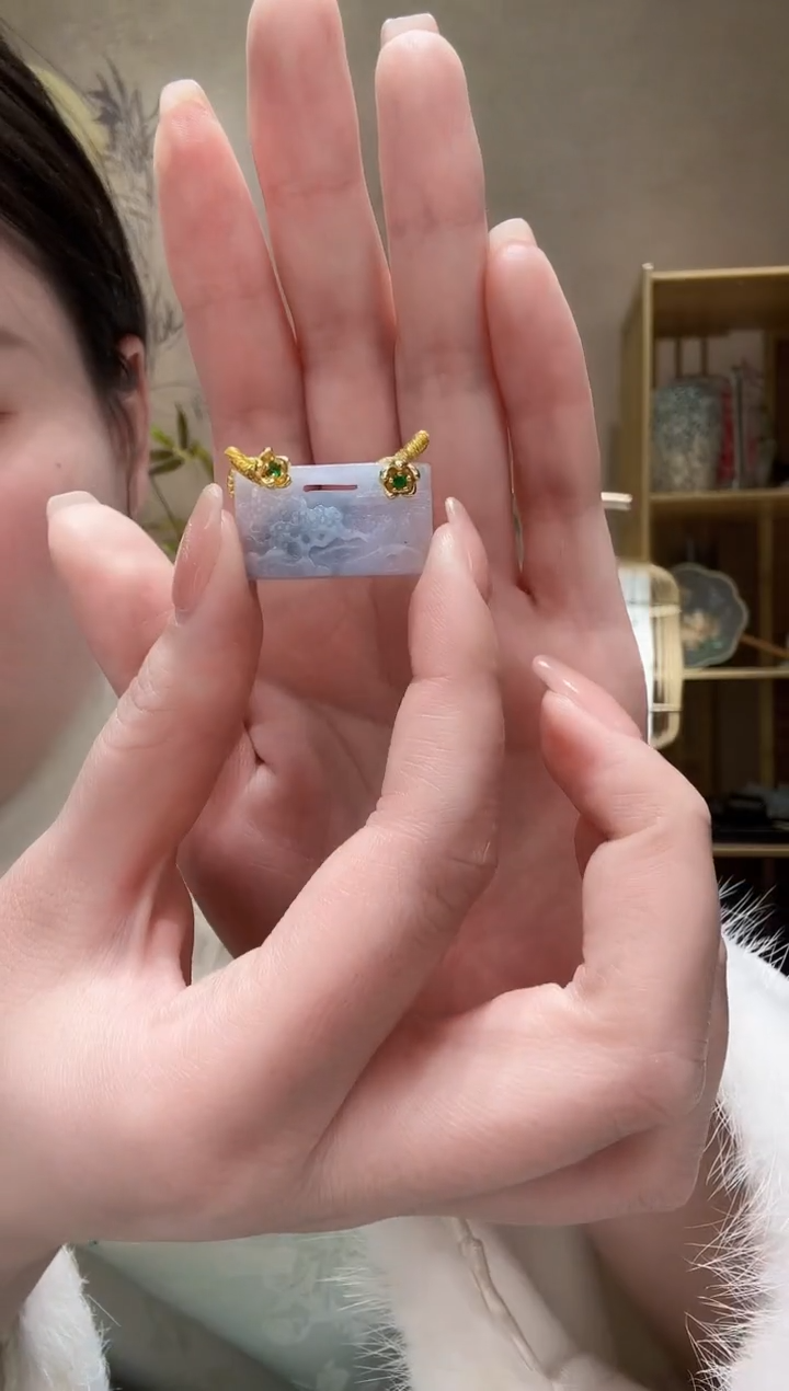 【闪购商品】翡翠颈饰未镶嵌吊坠