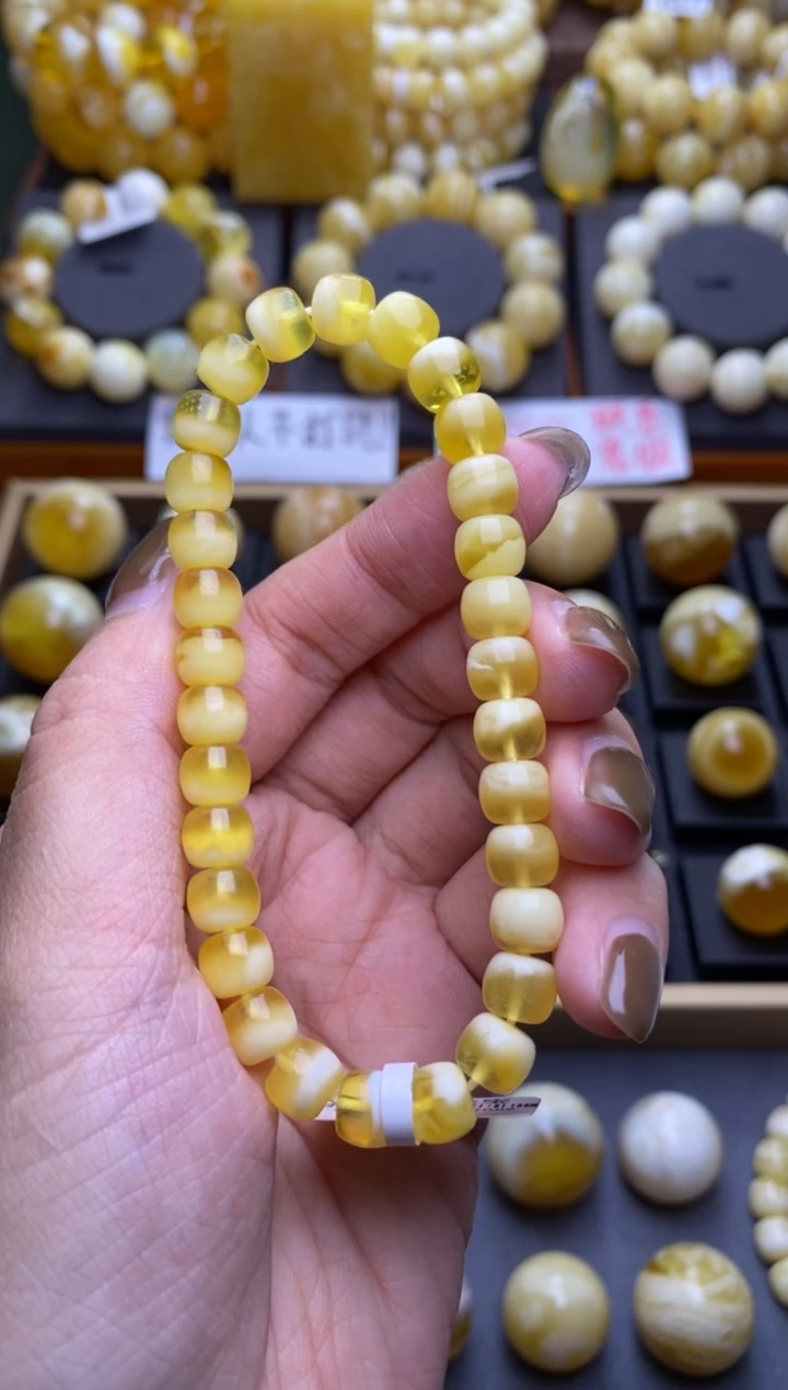 【闪购商品】琥珀裸石未镶嵌大小姐珠宝严选90