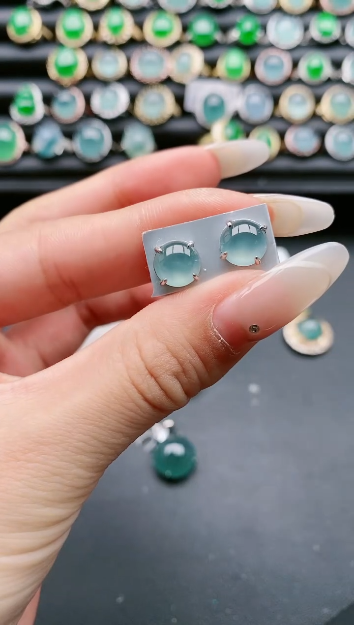 【闪购商品】翡翠戒指银S925镶嵌11111