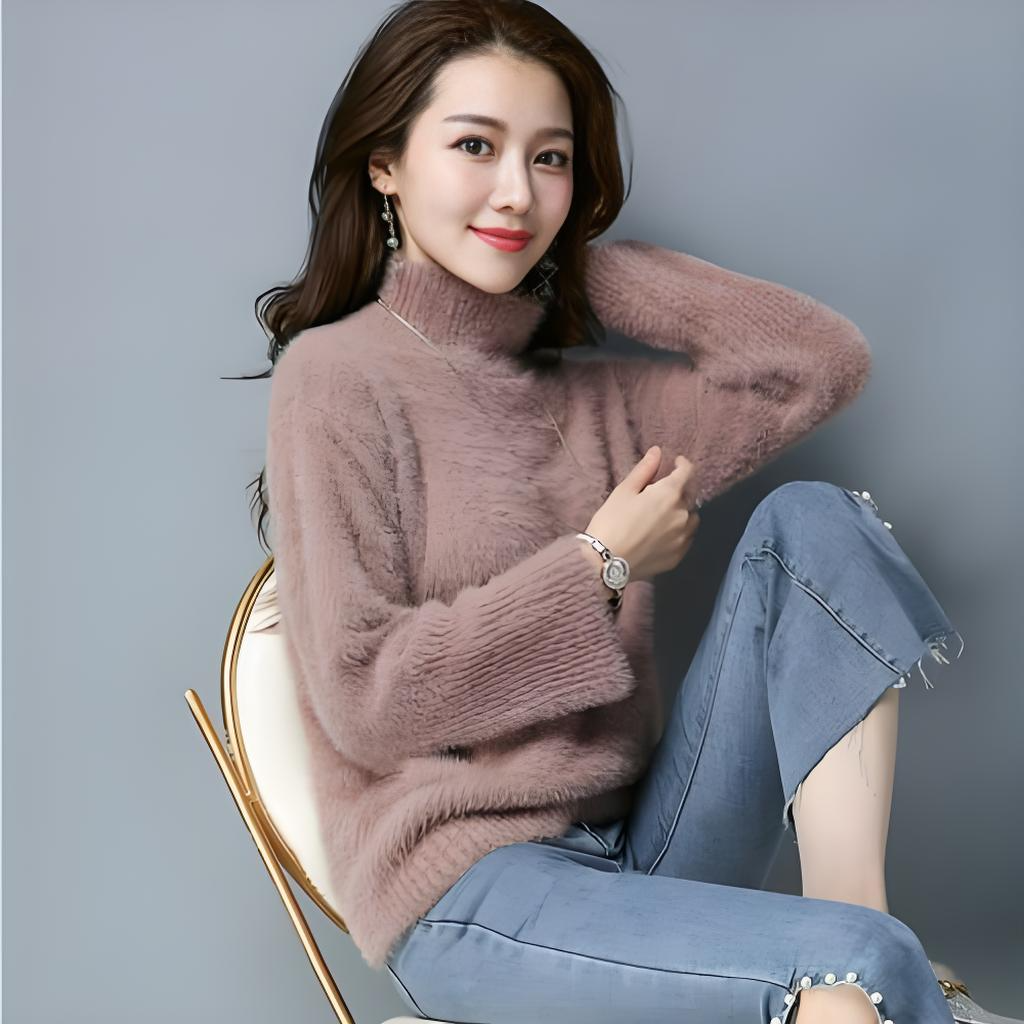 79-89羊绒衫山羊绒毛衣女款爆款2025新款洋气100%山羊绒衫女款