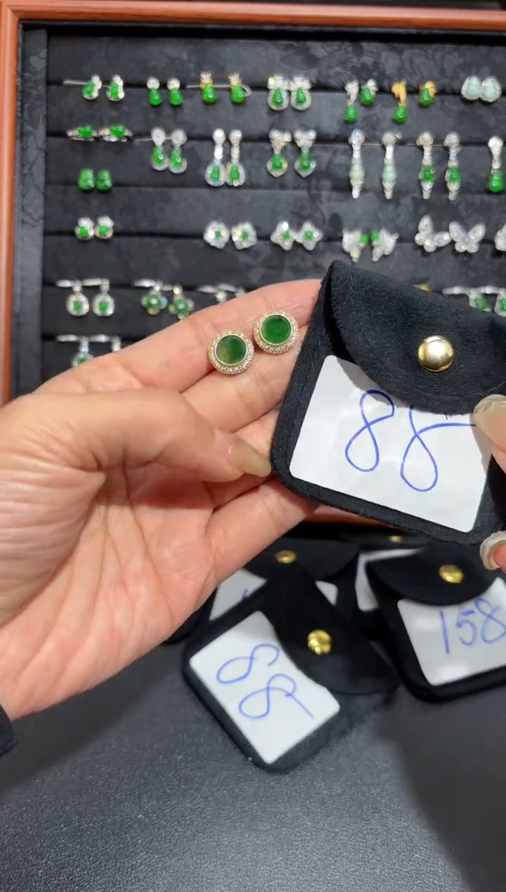 【闪购商品】翡翠颈饰银S925镶嵌无事/支持复检/一件