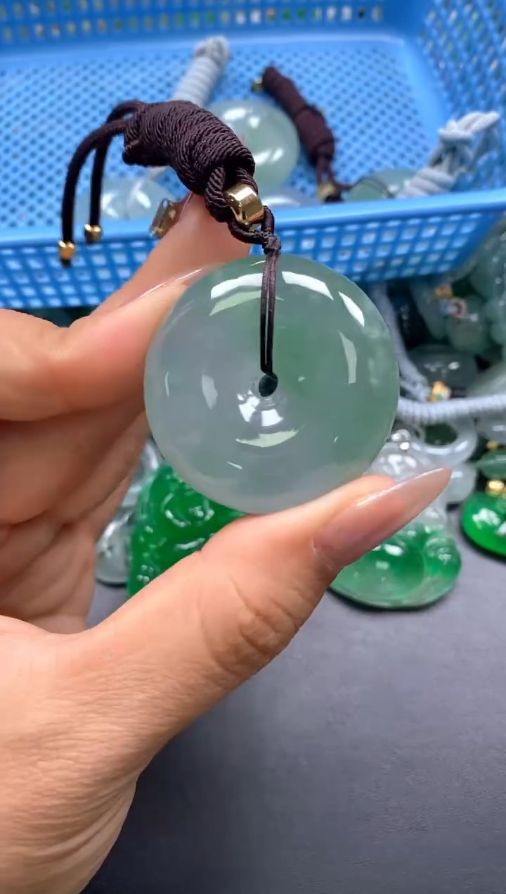 颈饰未镶嵌翡翠(配扣头多样性发其一）197