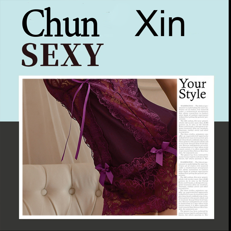 Chun Xin 2025新款轻奢氛围感高级感蕾丝气质薄款时尚性感女装17