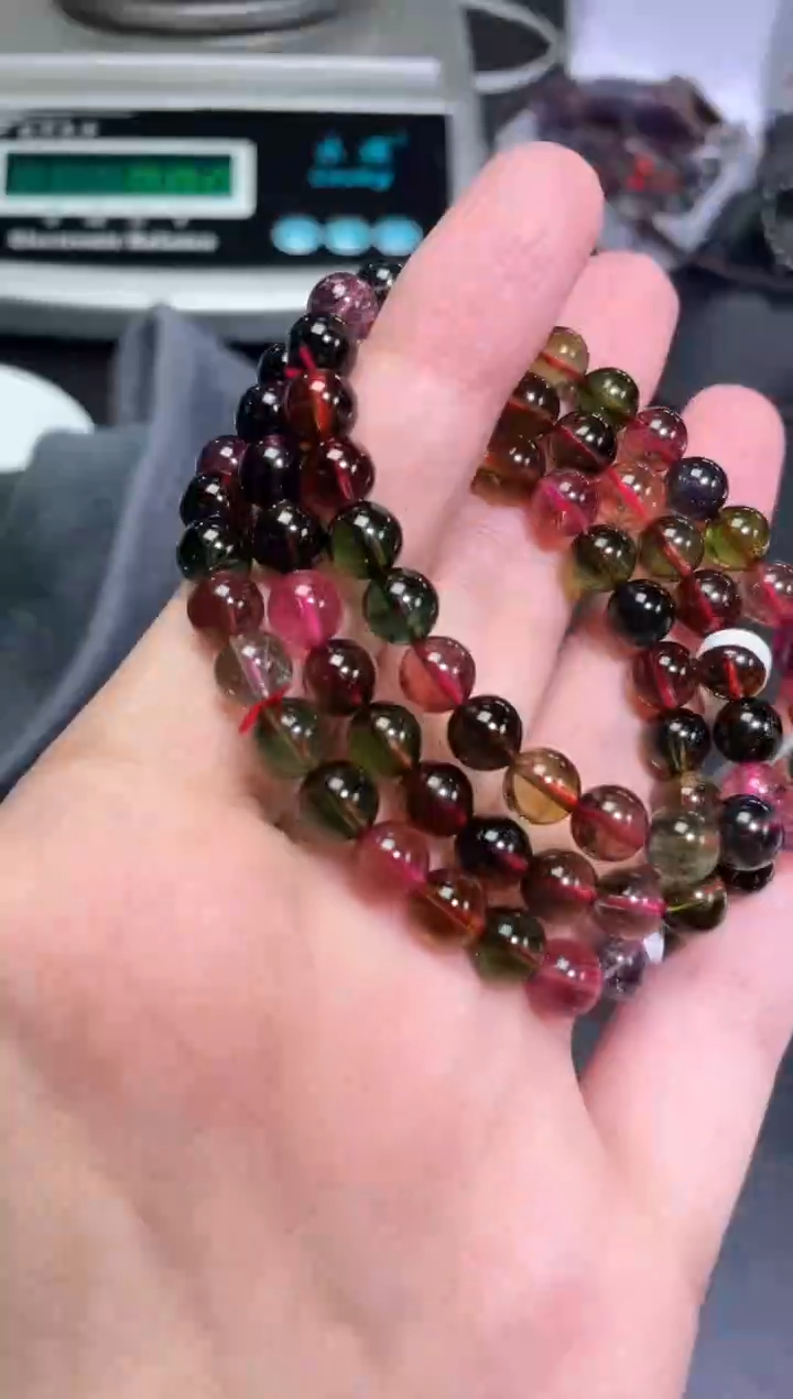 【闪购商品】碧玺手链未镶嵌碧玺单圈A7（多样性发其一）