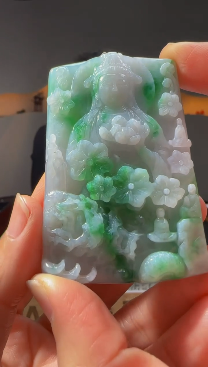 【闪购商品】定制翡翠未镶嵌Q02798翡翠毛货