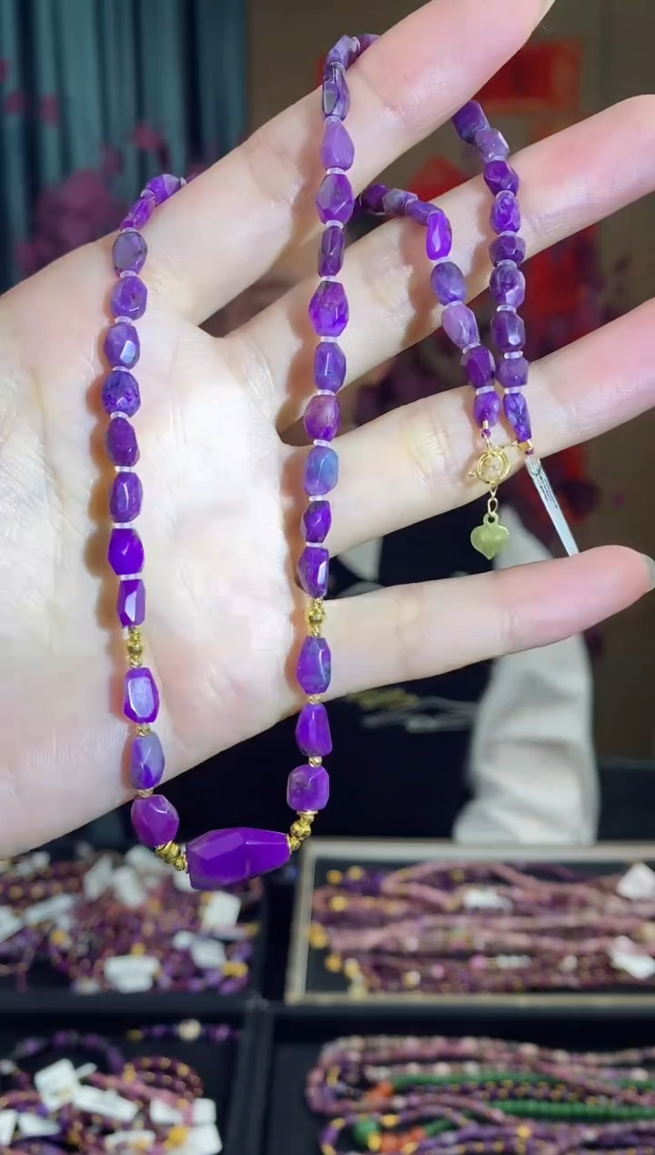 【闪购商品】苏纪石（舒俱来）项链18K金镶嵌117