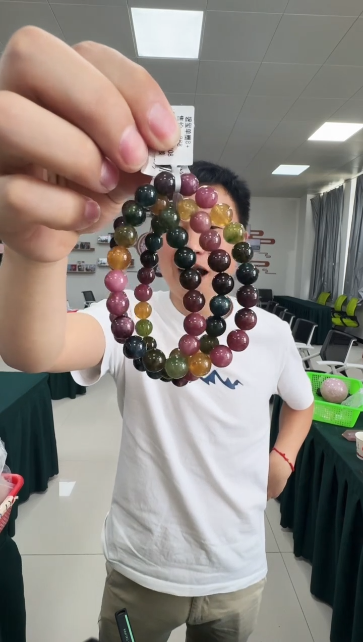 手链未镶嵌碧玺XL2872 约8mm多样试发一件