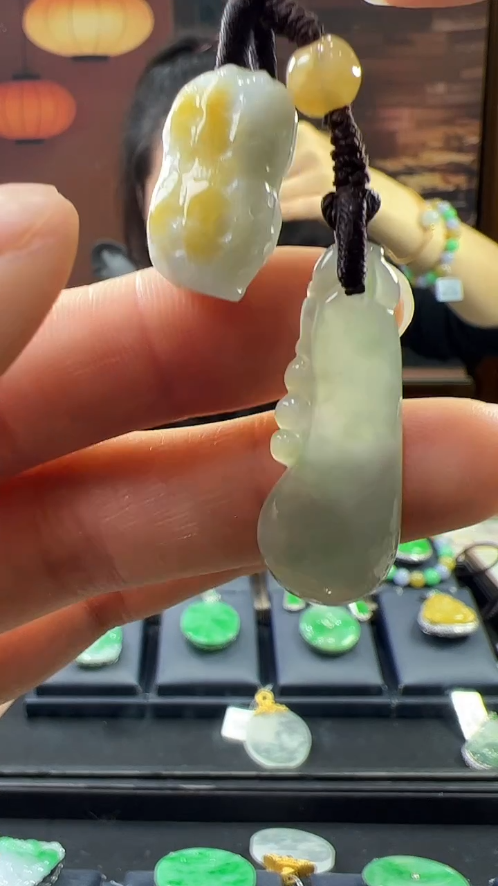 未镶嵌挂件翡翠包挂