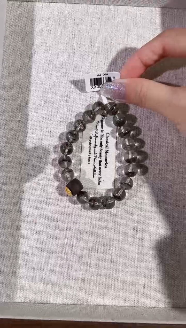 【闪购商品】水晶手链未镶嵌天然绿幽灵 多样性发货发其一 颜色微差