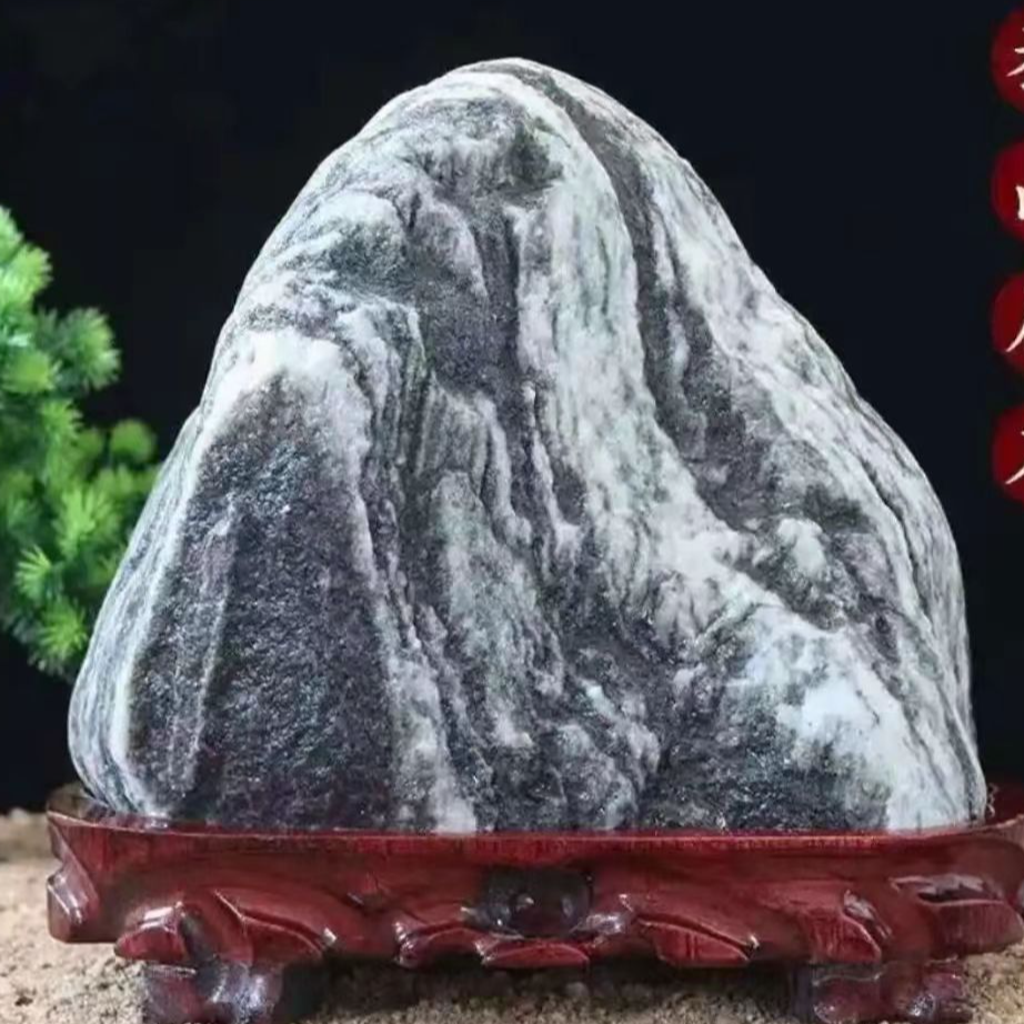 （刻字摆件定制款链接，不退不换）一物原石景观石奇石室外一拍