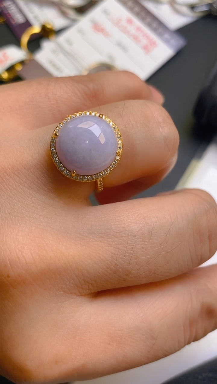 【闪购商品】翡翠耳饰银S925镶嵌天然A货翡翠1