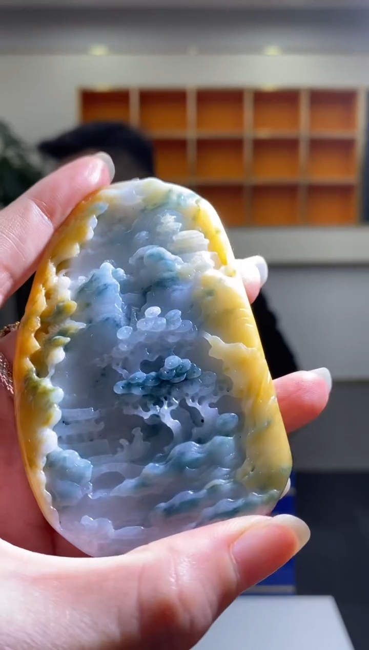 【闪购商品】翡翠颈饰未镶嵌B-@@BSGC0125076