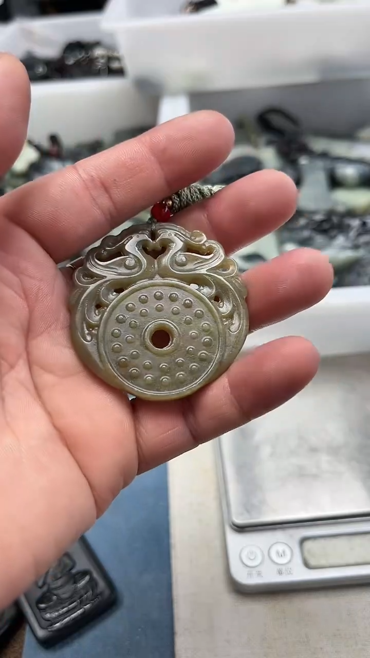 吊坠(不含链)未镶嵌和田玉1