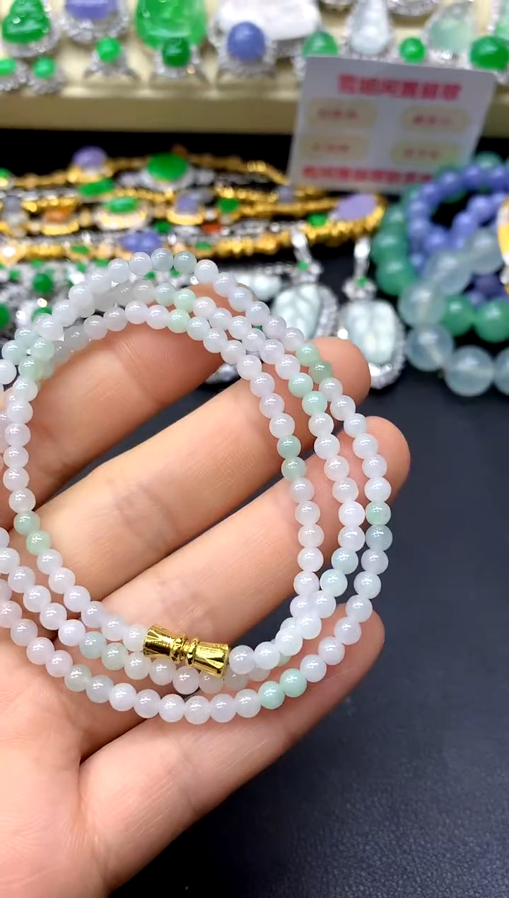 颈饰未镶嵌翡翠84-中国好珍宝