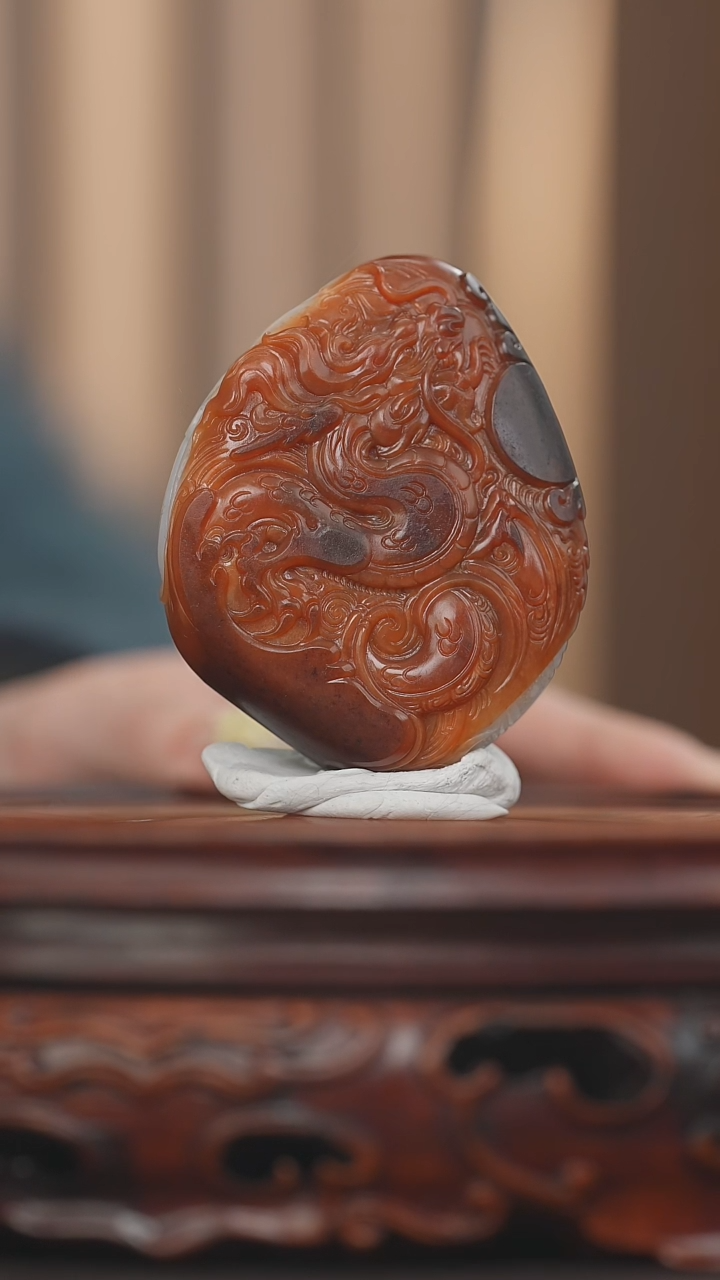 和田玉未镶嵌把件和田玉