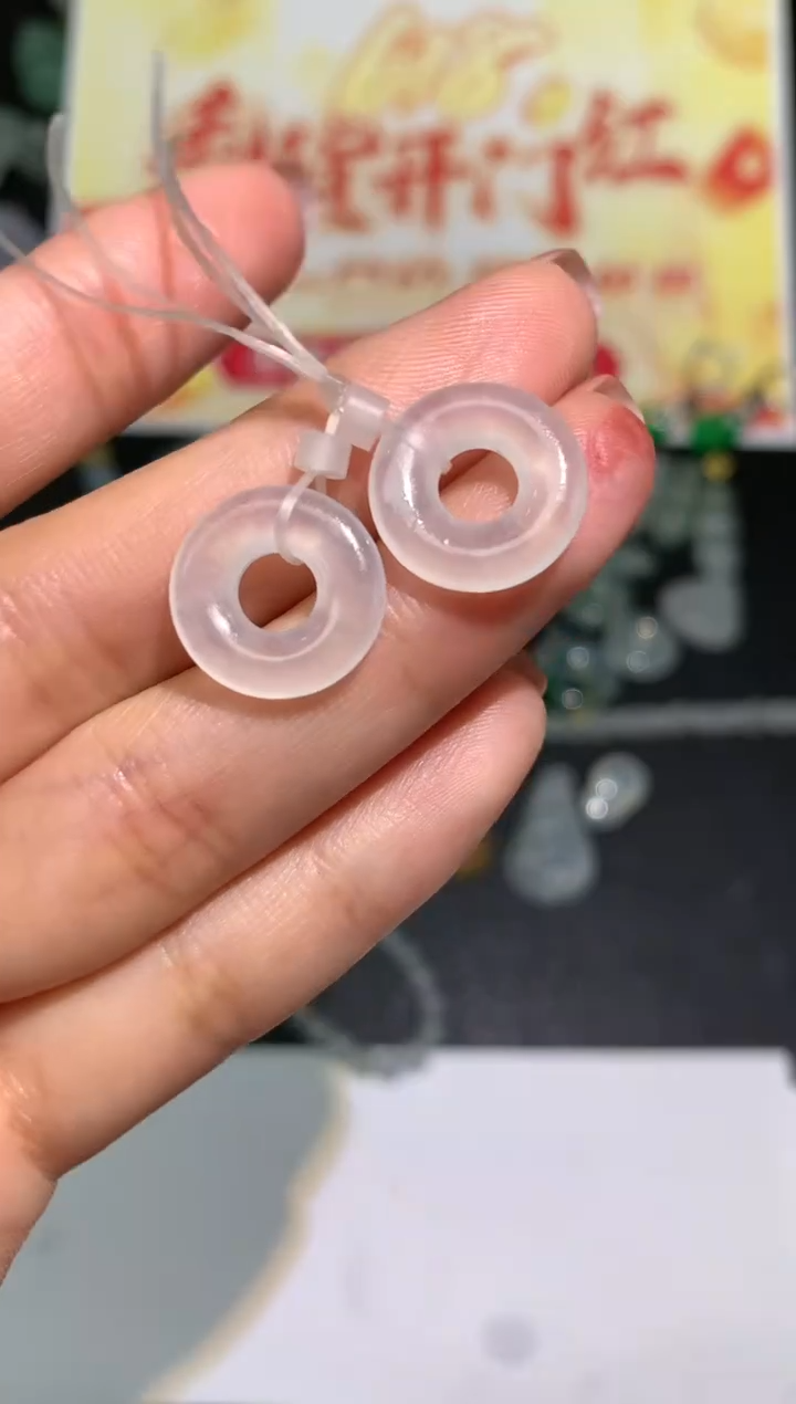 定制翡翠18K金镶嵌不退|A473|