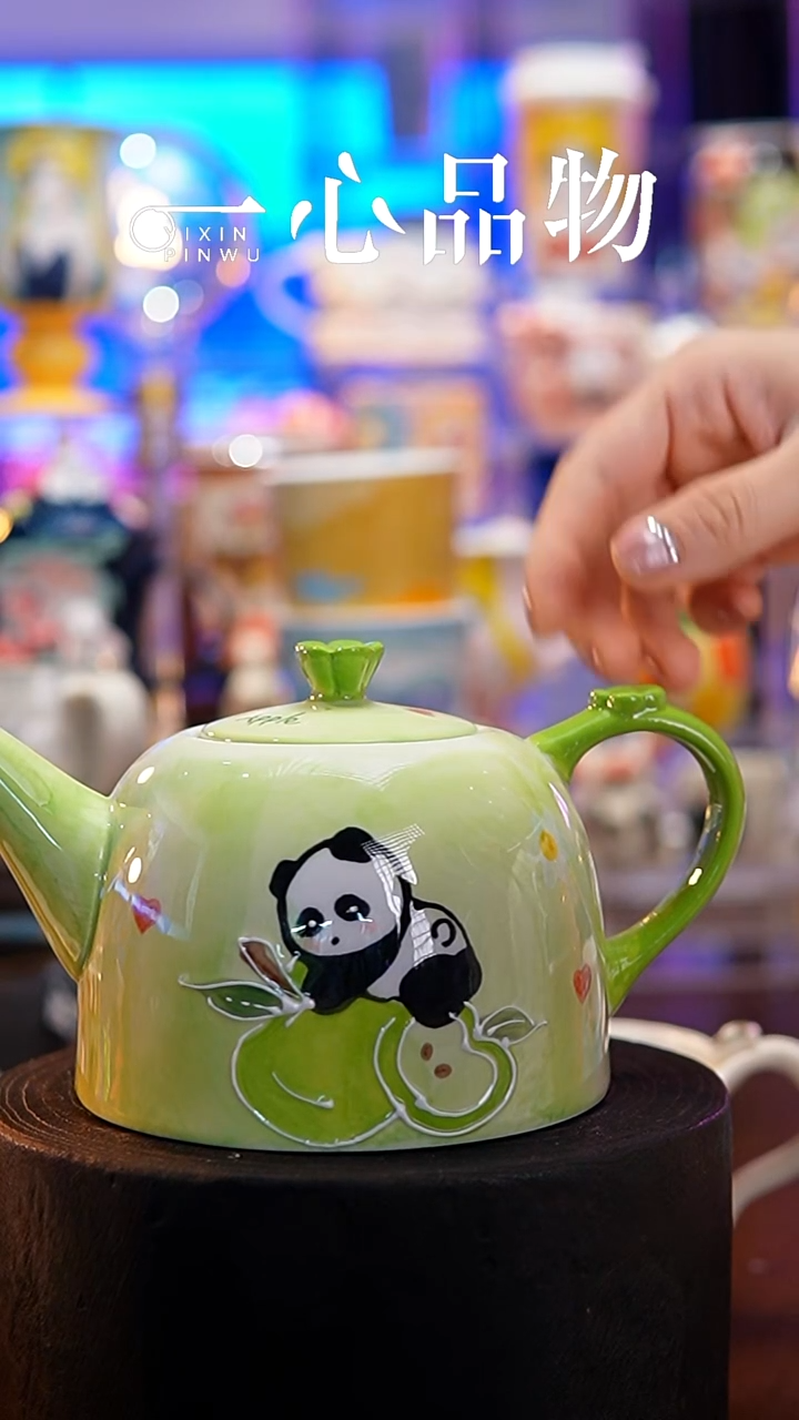杯子瓷S328景德镇手工手绘杯子摆件