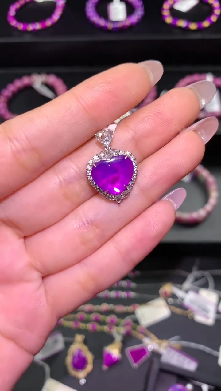 【闪购商品】苏纪石（舒俱来）.18K金镶嵌舒俱来吊坠