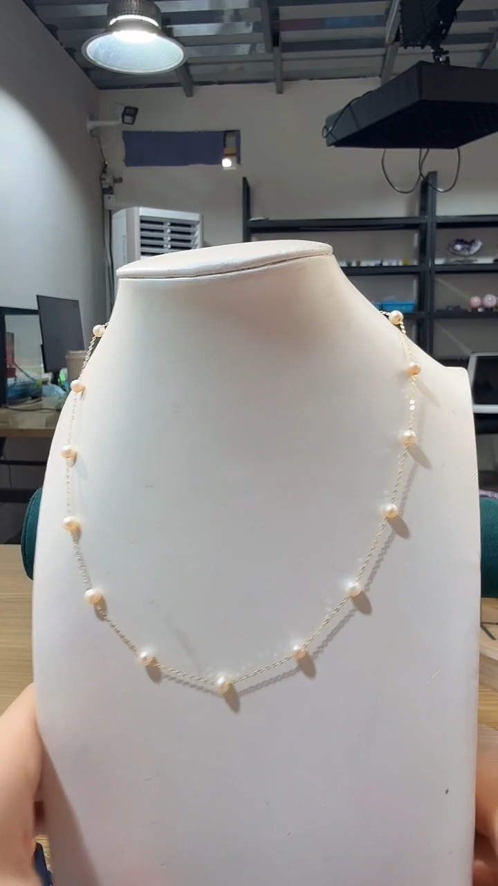 项链未镶嵌淡水珍珠优0271