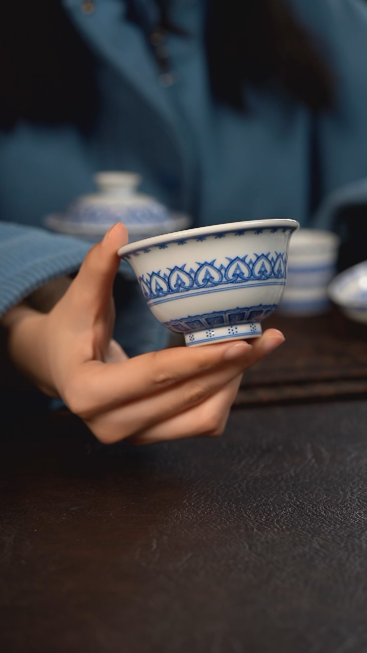 【闪购商品】杯聚澜堂点工宝相大压手杯