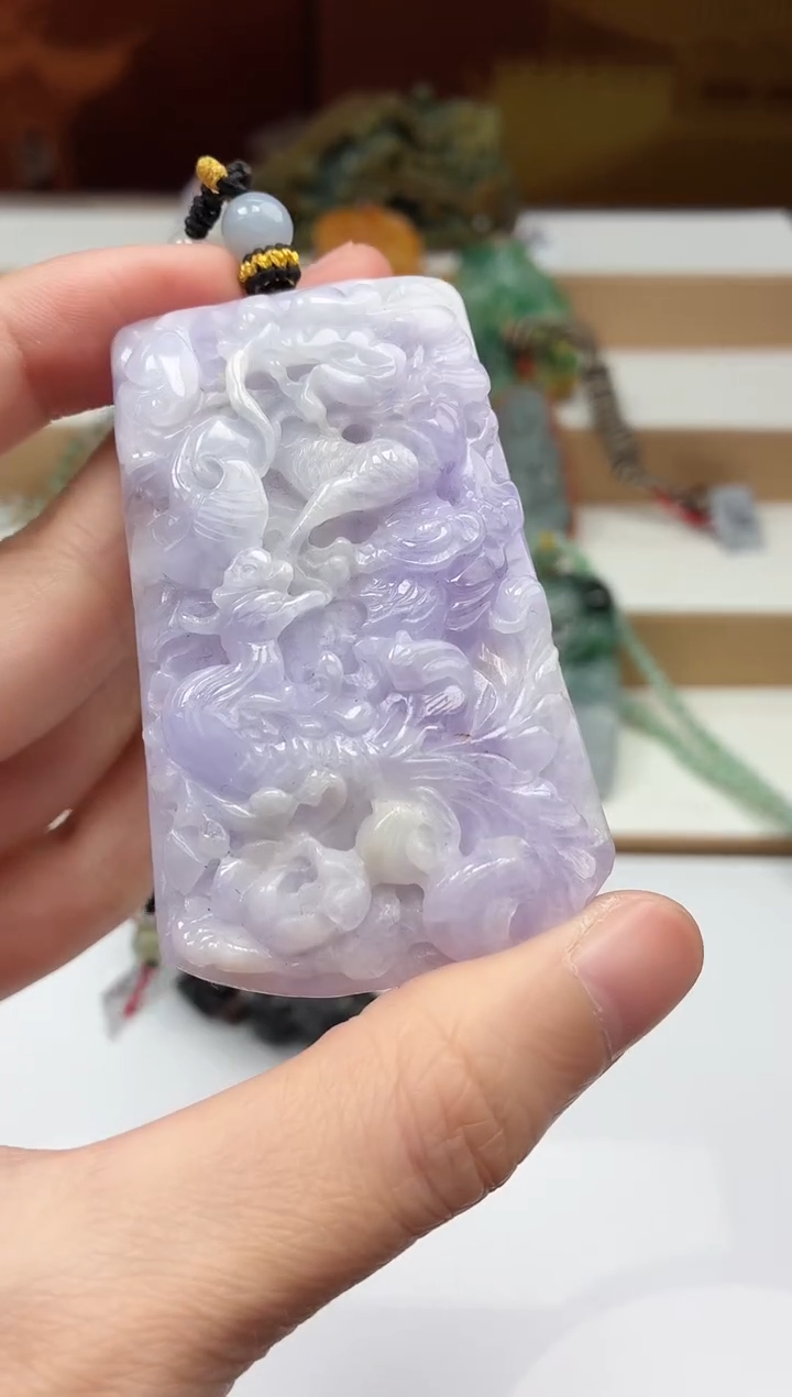 颈饰未镶嵌翡翠牌子