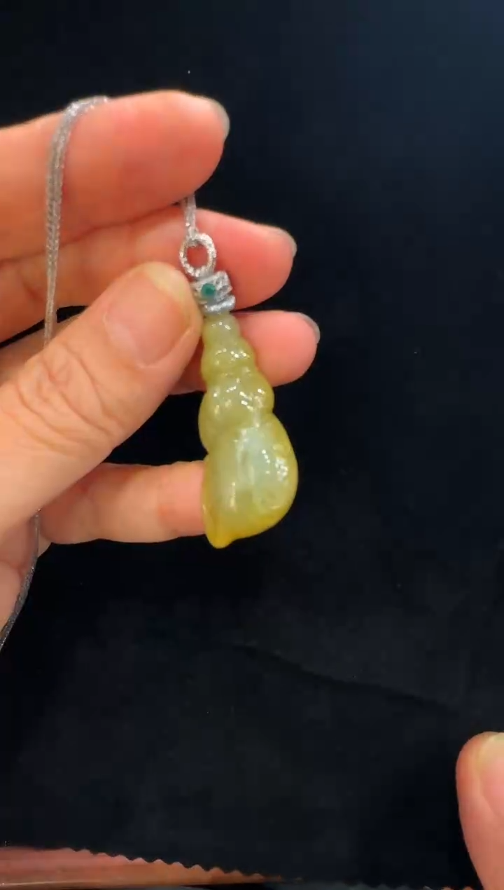 颈饰未镶嵌翡翠国风