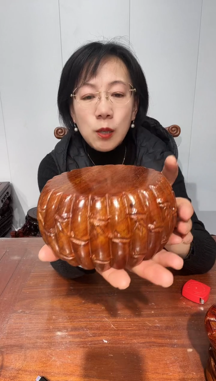 木老花节节高升12.5*15*8金瓜