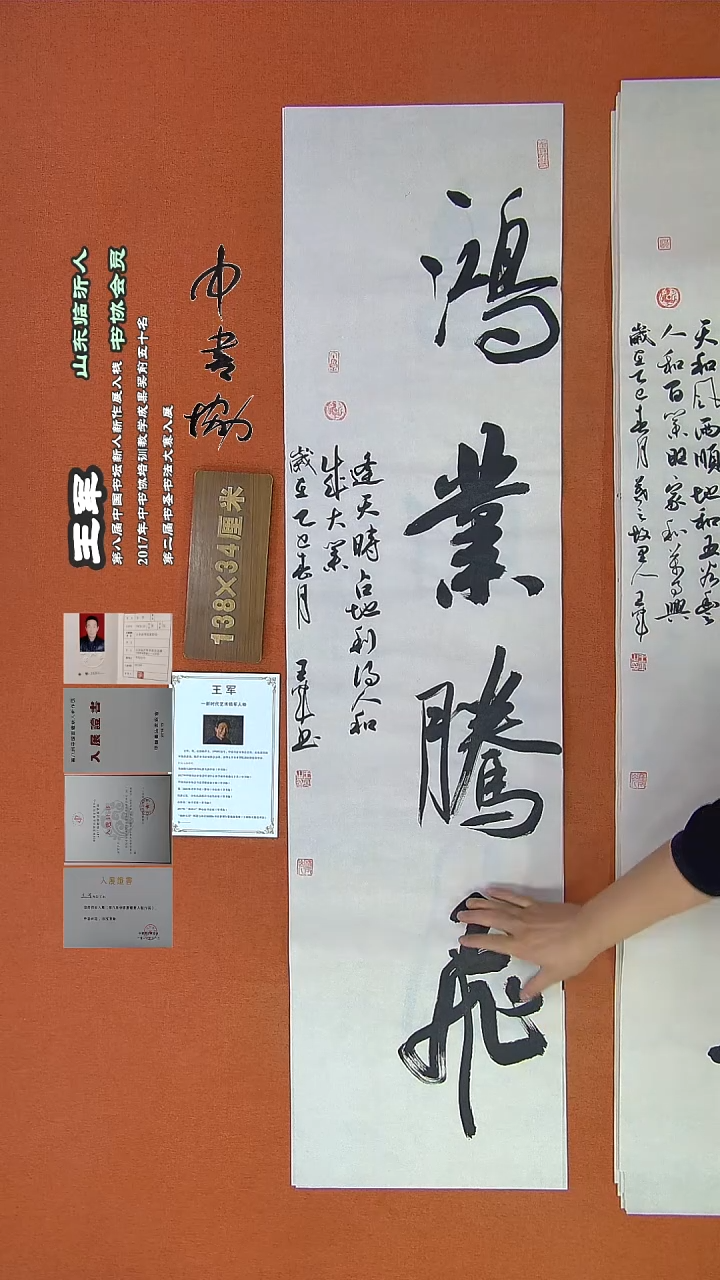 【闪购商品】书法581王军书法作品