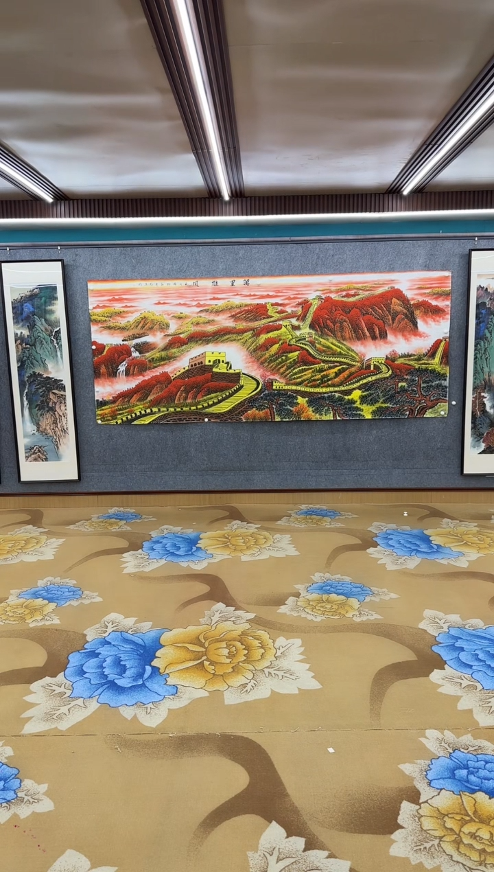 绘画绘画Y-王红兵-大丈二-山水画