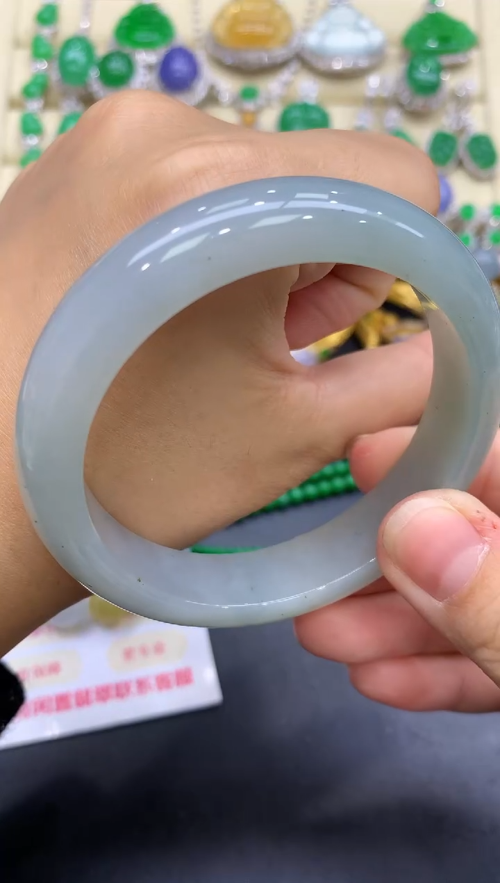 未镶嵌手镯翡翠231-中国好珍宝