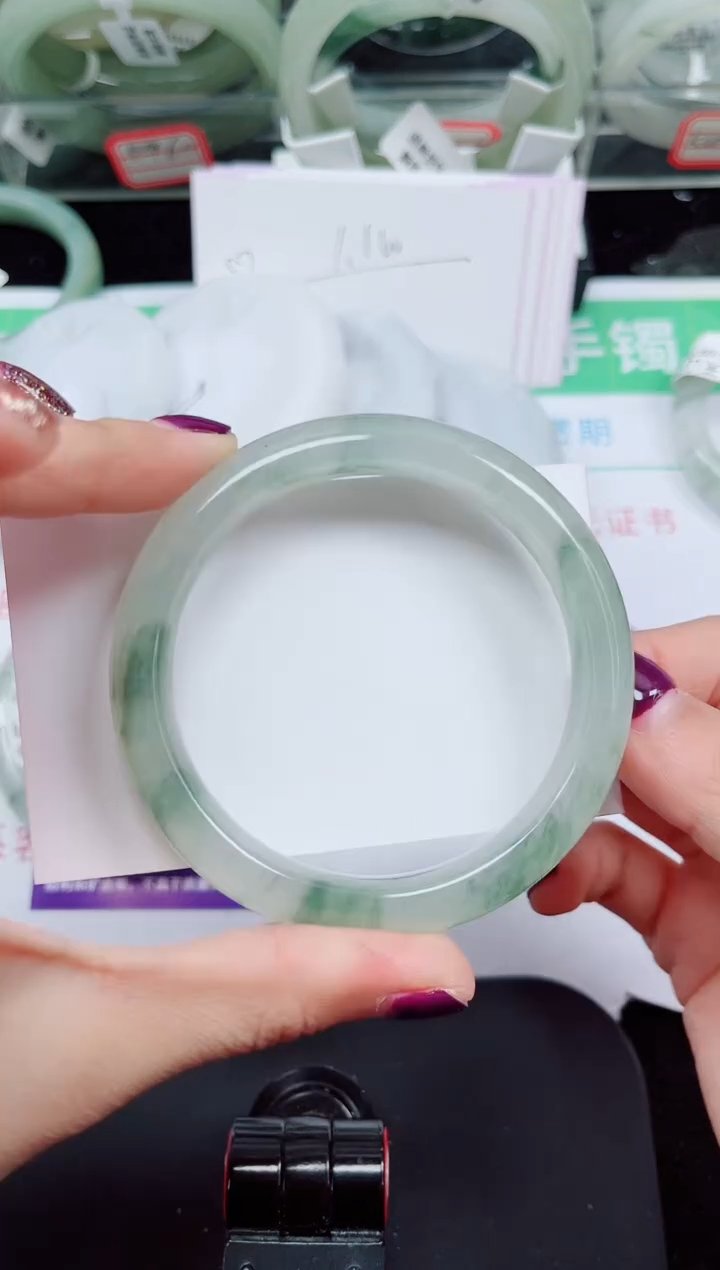 未镶嵌手镯石英质玉92-56/57