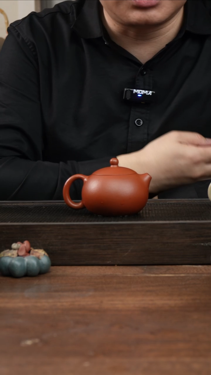 茶杯紫砂竹*全手朱泥西施     170CC  