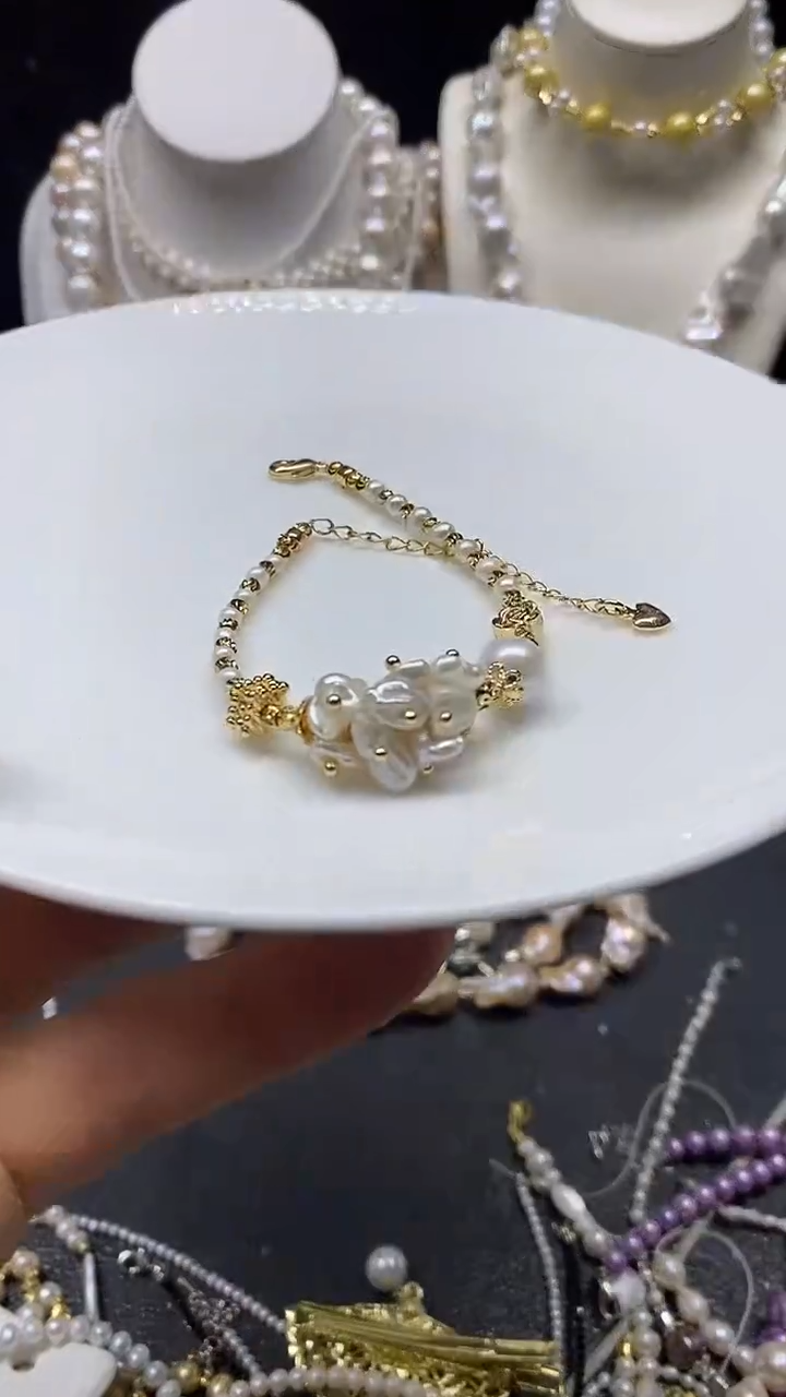 颈饰未镶嵌淡水珍珠多人手链