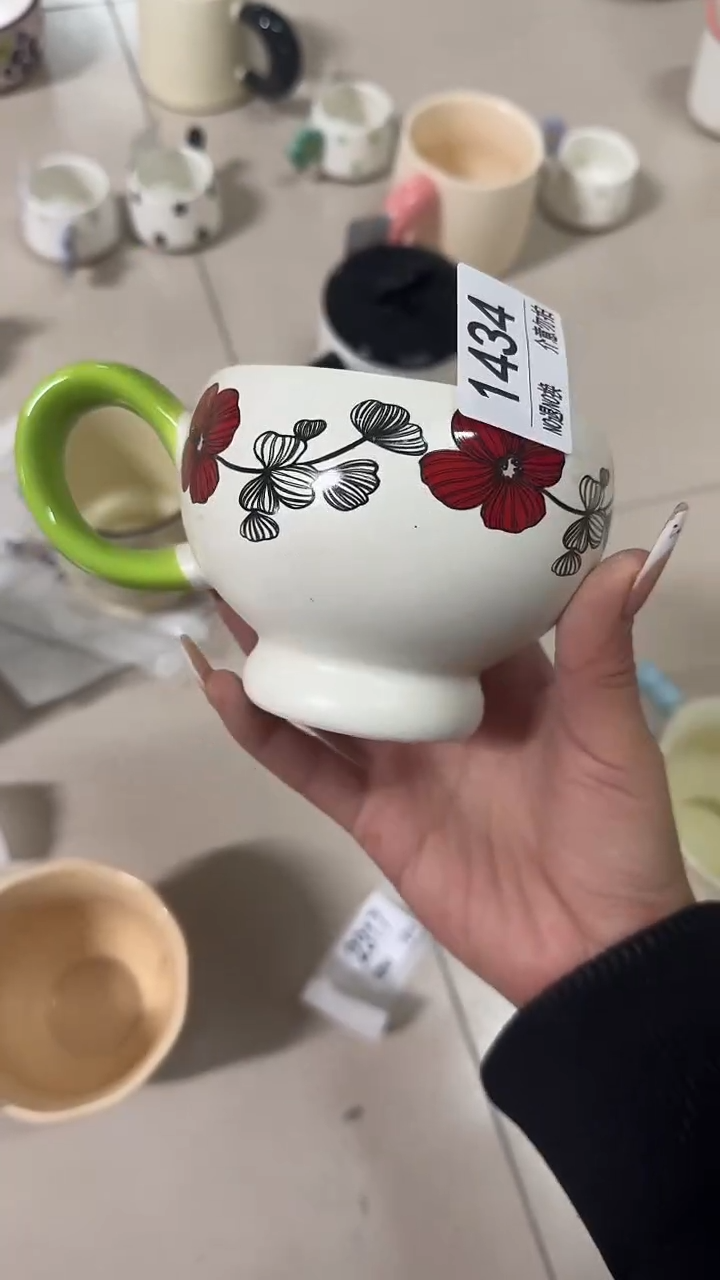 陶瓷手柄款微瑕四单包邮1434